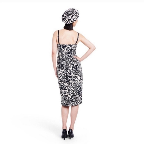 Animal print bustier midi dress 4x NWT  Sergio Hudson x Target collab - Picture 9 of 15